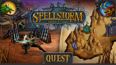 Screenshot of the application Spellstorm - #5