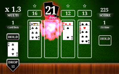 Screenshot of the application Simply 21 - Blackjack - #3