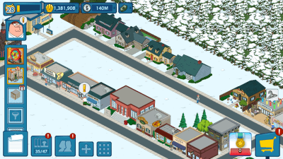 Screenshot of the application Family Guy: In Search of Things - #5
