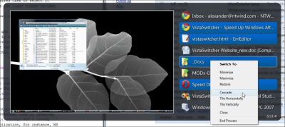 Screenshot of the application VistaSwitcher - #2