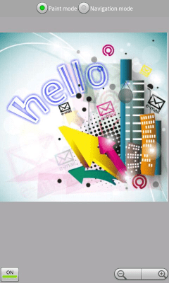 Screenshot of the application Create a postcard - #4