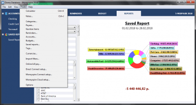 Screenshot of the application Moneyspire - #5