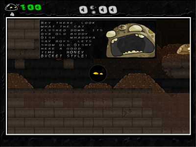 Screenshot of the application Gish - #3