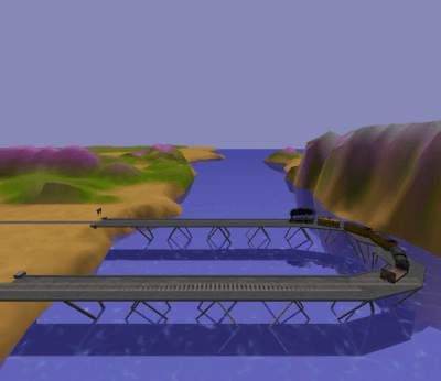 Screenshot of the application Bridge Construction Set - #2