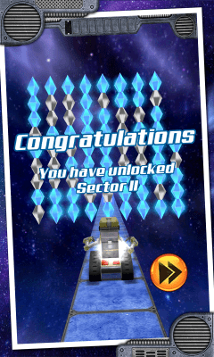 Screenshot of the application Space Labyrinth - #3