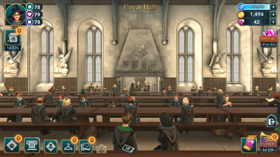 Screenshot of the application Harry Potter: Hogwarts Mystery - #7