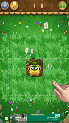 Screenshot of the application Snakes and apples - #3