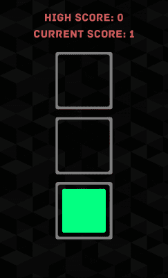 Screenshot of the application MemSequence - #3