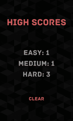 Screenshot of the application MemSequence - #6