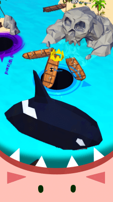 Screenshot of the application Hole.io - #3