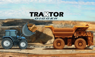 Screenshot of the application Traktor Digger - #1