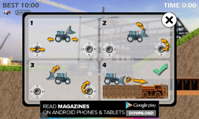 Screenshot of the application Traktor Digger - #2