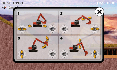Screenshot of the application Traktor Digger - #6