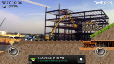 Screenshot of the application Traktor Digger - #9
