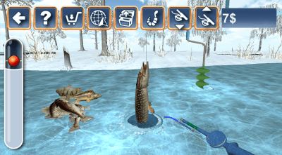 Screenshot of the application Winter fishing. Lakes. - #1