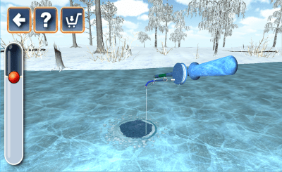 Screenshot of the application Winter fishing. Lakes. - #3