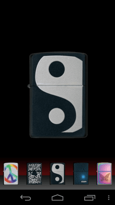 Screenshot of the application Virtual Zippo Lighter - #3