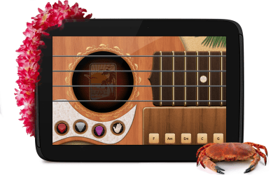 Screenshot of the application The Real Ukulele - #4