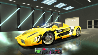 Screenshot of the application Car Simulator 2 - #4