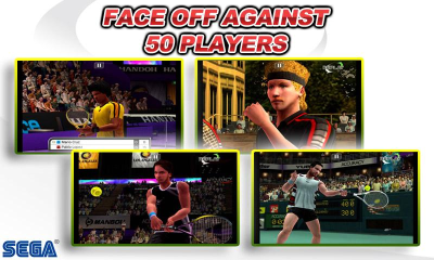 Screenshot of the application Virtua Tennis Challenge FREE - #2