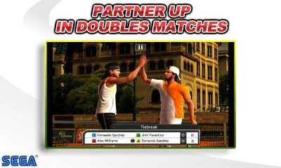 Screenshot of the application Virtua Tennis Challenge FREE - #5