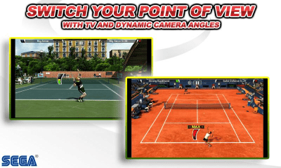 Screenshot of the application Virtua Tennis Challenge FREE - #6