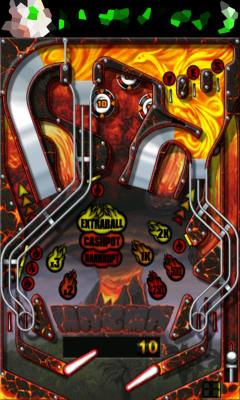 Screenshot of the application Pinball - #1