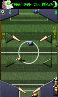 Screenshot of the application Pinball - #4