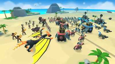 Screenshot of the application Epic Battle Simulator 2 - #3