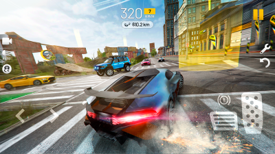 Screenshot of the application Extreme Car Driving Simulator - #2