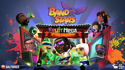 Screenshot of the application Band Stars - #1