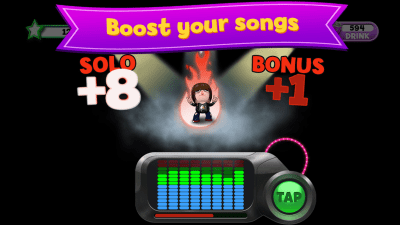 Screenshot of the application Band Stars - #3