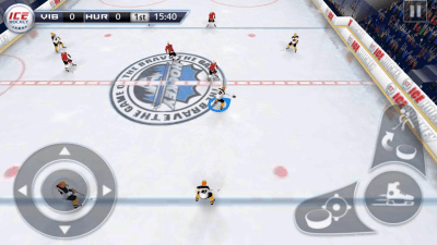 Screenshot of the application Ice Hockey 3D - #1