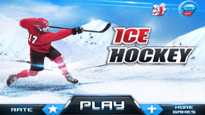 Screenshot of the application Ice Hockey 3D - #2