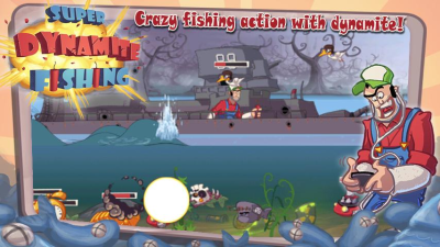 Screenshot of the application Super Dynamite Fishing - #1