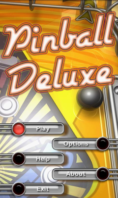 Screenshot of the application Pinball Deluxe - #6