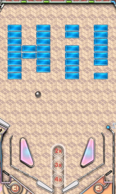 Screenshot of the application Pinball Deluxe - #8