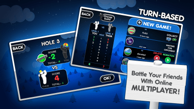 Screenshot of the application Super Stickman Golf 2 - #4