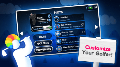 Screenshot of the application Super Stickman Golf 2 - #5