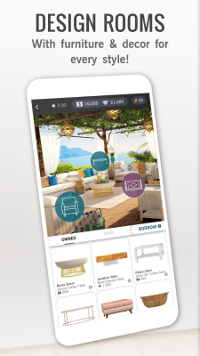 Screenshot of the application Design Home - #1