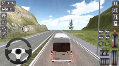 Screenshot of the application Minibus Sprinter Passenger Game 2019 - #1