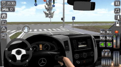 Screenshot of the application Minibus Sprinter Passenger Game 2019 - #6