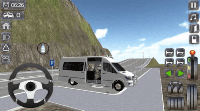 Screenshot of the application Minibus Sprinter Passenger Game 2019 - #8