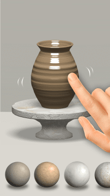 Screenshot of the application Pottery.ly 3D - three-dimensional relaxing pottery - #1