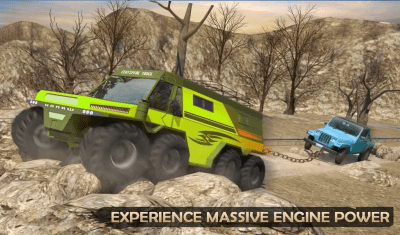 Screenshot of the application Extreme Offroad Mud Truck Simulator 6x6 Spin Tires - #2