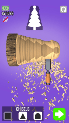 Screenshot of the application Woodturning - #1