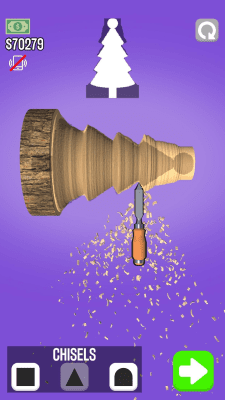 Screenshot of the application Woodturning - #2