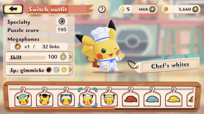 Screenshot of the application Pokemon Cafe Mix - #3