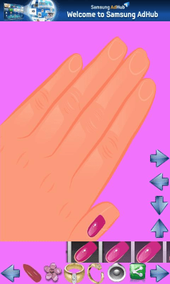 Screenshot of the application Nail decoration for children - #1