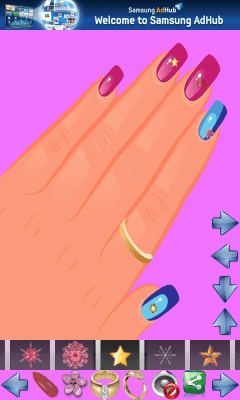 Screenshot of the application Nail decoration for children - #2
